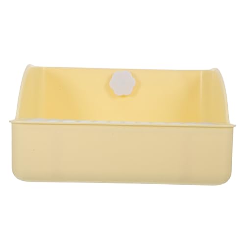 HOLIDYOYO Große Kaninchen Toilette mit Erhöhtem Langlebiges Waschbares für Meerschweinchen Hamster und Kleintiere Effizientes Training Geräumiges Design für Einfachen Zugang von HOLIDYOYO