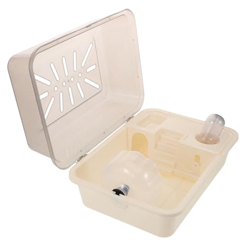 HOLIDYOYO Transportbox Für Kleine Haustiere Hamsterkäfig Zwerghamsterkäfig Mit Belüftungslöchern Stabiler Kunststoffkonstruktion Für Reisen Und Transport HOLIDYOYO Transportbox Für Kleine Haustiere Hamsterkäfig Zwerghamsterkäfig Mit Belüftungslöchern Stabiler Kunststoffkonstruktion Für Reisen Und Transport von HOLIDYOYO