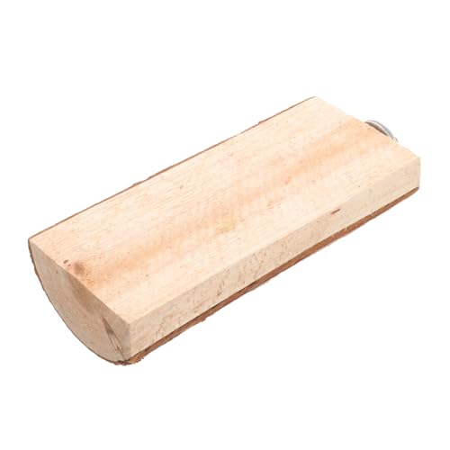 HOLIDYOYO Hamster Holz Für Nymphensittiche Und Kleintiere Stabiler Biss Springbrett Für Käfige Sorgt Für Gleichgewicht Und Spielspaß von HOLIDYOYO