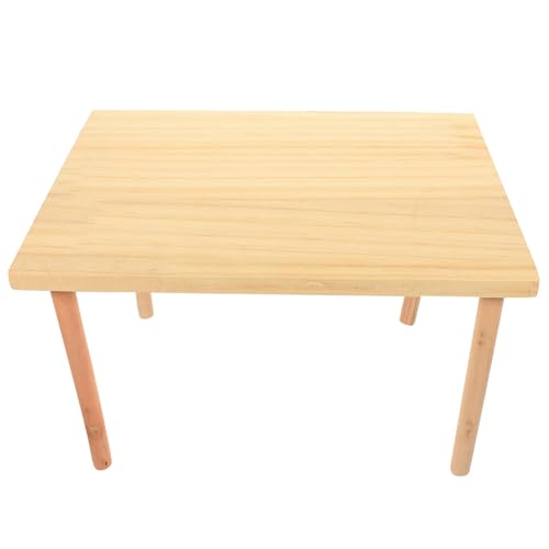 HOLIDYOYO Hamster Holzplattform Kletterspielzeug Wasserfeste Oberfläche von Bewegung und Koordination für Chinchillas Ratten und Zwerghamster Multifunktional von HOLIDYOYO