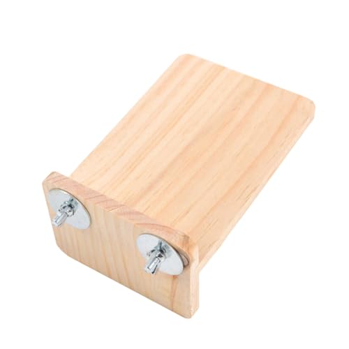 HOLIDYOYO Holz Plattform Für Hamster Chinchilla Meerschweinchen Kleine Haustier Spielzeug Mit Sicheren Kanten Und Einfacher Befestigung Am Käfig HOLIDYOYO Holz Plattform Für Hamster Chinchilla Meerschweinchen Kleine Haustier Spielzeug Mit Sicheren Kanten Und Einfacher Befestigung Am Käfig von HOLIDYOYO