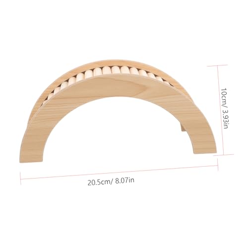 HOLIDYOYO Hamster Kletterbrücke Aus Holz Sicheres Für Hamster Meerschweinchen Fördert Spaß Training Beschäftigung Für Kleine Haustiere von HOLIDYOYO