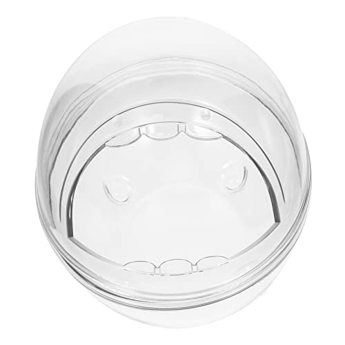 HOLIDYOYO Hamster Sandbad Box Transparente Kleintier Toilette für Hamster und Meerschweinchen Entfernbare Abdeckung zur Vermeidung von Sandverlust Badezimmer für Kleine HOLIDYOYO Hamster Sandbad Box Transparente Kleintier Toilette für Hamster und Meerschweinchen Entfernbare Abdeckung zur Vermeidung von Sandverlust Badezimmer für Kleine von HOLIDYOYO
