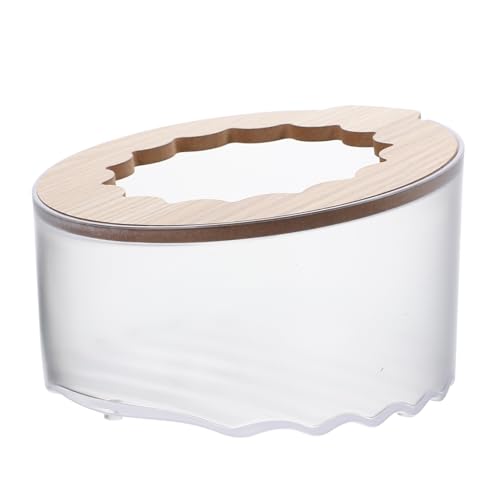 HOLIDYOYO Hamster Sandbad aus Klarem mit Rutsch Boden Langlebige Hamsterbadewanne und Toilette für Zwerghamster Chinchillas und Kleine Kleintiere mit Glatten Kanten für Sichere Nutzung HOLIDYOYO Hamster Sandbad aus Klarem mit Rutsch Boden Langlebige Hamsterbadewanne und Toilette für Zwerghamster Chinchillas und Kleine Kleintiere mit Glatten Kanten für Sichere Nutzung von HOLIDYOYO