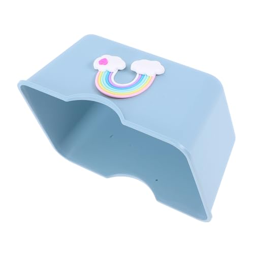 HOLIDYOYO Hamster Toilette Hamster Gehege Chinchilla-hütte Sandbad Für Hamster Rennmaus Toilette Hamster Verstecken Sandbehälter Für Hamster Kleiner Haustierkäfig Hamsterbad Abs Sky-Blue HOLIDYOYO Hamster Toilette Hamster Gehege Chinchilla-hütte Sandbad Für Hamster Rennmaus Toilette Hamster Verstecken Sandbehälter Für Hamster Kleiner Haustierkäfig Hamsterbad Abs Sky-Blue von HOLIDYOYO