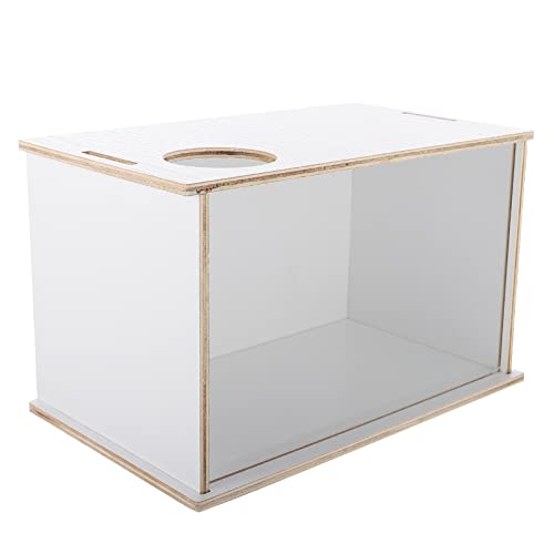 HOLIDYOYO Hamsterbadewanne Für Haushalt Transparente Chinchilla Badewanne Hochwertige Haustier Toilette Für Sandbäder Und Duschen Kleiner Mit Glatten Kanten von HOLIDYOYO