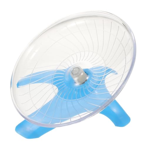 HOLIDYOYO Hamsterrad für Chinchilla und Zwerghamster Transparentes Laufrad für Kleine Haustiere Interaktives zur Stressreduktion für Mäuse von HOLIDYOYO