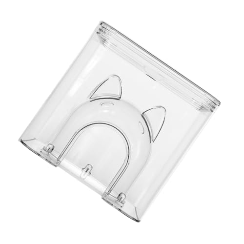 HOLIDYOYO Haustier Kühlnest für Hamster Transparentes Sommerversteck mit Eisfach Wiederverwendbar für Kleine Haustiere von HOLIDYOYO