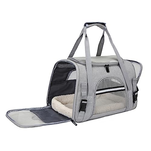 HOLIDYOYO Haustier Rucksack für Große und Atmungsaktiv Multifunktionale Tragetasche für Katzen für Reisen und Camping mit Verstellbaren Trageriemen HOLIDYOYO Haustier Rucksack für Große und Atmungsaktiv Multifunktionale Tragetasche für Katzen für Reisen und Camping mit Verstellbaren Trageriemen von HOLIDYOYO