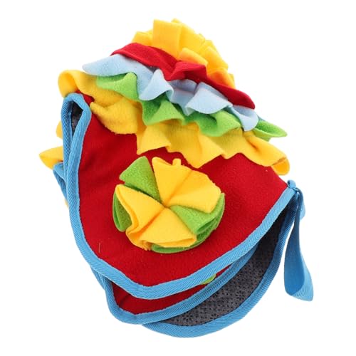HOLIDYOYO Haustier -riechtrainingstecke Schnüffelmatte Futtermatte Für Haustiere Hund Schnüffeln Matte Hundeschnüffelspielzeug Welpenversorgung Futtermatte Für Welpen Polarfleece von HOLIDYOYO