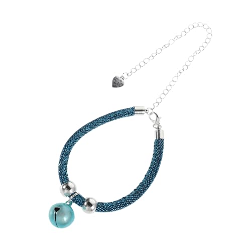HOLIDYOYO Haustierhalsband Halskette Katzenhalsband Haustierzubehör Katzenglockenhalsband Katzen Und Hundeschmuck Haustier Zwickhalsband Katzenhalsband Hundehalsband Anhänger von HOLIDYOYO