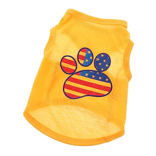 HOLIDYOYO Haustierweste Dog Costume hundeweste Hundefotooutfit Hundesommerhemd Kühlweste für Hunde atmungsaktives Haustierhemd Kühlung tragbare Kleidung für Haustiere Katzenweste Baumwolle von HOLIDYOYO
