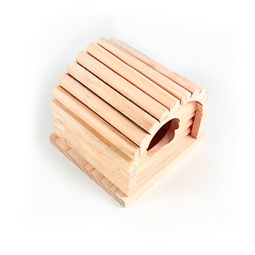 HOLIDYOYO Hölzerne Hamsterhütte aus Naturholz Sicheres Versteck für Hamster Mäuse und Kleine mit Rundem Eingang für Stundenlangen Spielspaß für Kleintiergehege und Terrarien HOLIDYOYO Hölzerne Hamsterhütte aus Naturholz Sicheres Versteck für Hamster Mäuse und Kleine mit Rundem Eingang für Stundenlangen Spielspaß für Kleintiergehege und Terrarien von HOLIDYOYO