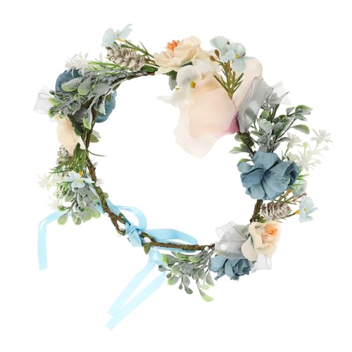 HOLIDYOYO Hundeblumenhalsband Für Hochzeit Dekoratives Blumenkranz Halsband Für Stilvolle Haustier Halsdekoration Für Besondere Anlässe Verstellbar Und Komfortabel von HOLIDYOYO