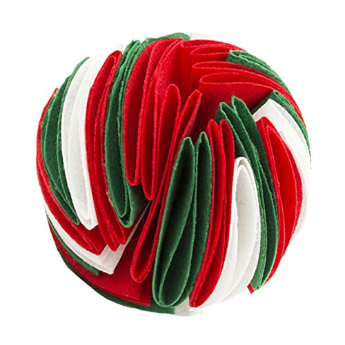 HOLIDYOYO Hundespielzeug Kauspielzeug aus Filz Bunt Langlebig und Elastisch Zahnpflegend für Kleine und Große Hunde zur Beschäftigung Drinnen und Draußen Schützt Möbel vor Langeweile von HOLIDYOYO