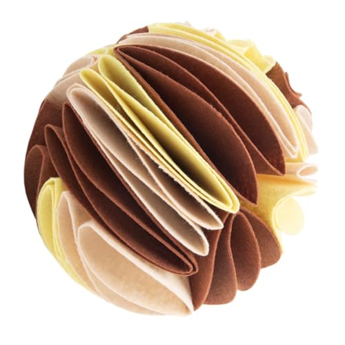 HOLIDYOYO Interaktiver Sniff Training Ball für Hunde aus Robustem Abrieb und Bissfestem Material zur Futterverlangsamung und Stressreduktion Geeignet für Kleine bis Mittelgroße Hunde Leicht HOLIDYOYO Interaktiver Sniff Training Ball für Hunde aus Robustem Abrieb und Bissfestem Material zur Futterverlangsamung und Stressreduktion Geeignet für Kleine bis Mittelgroße Hunde Leicht von HOLIDYOYO