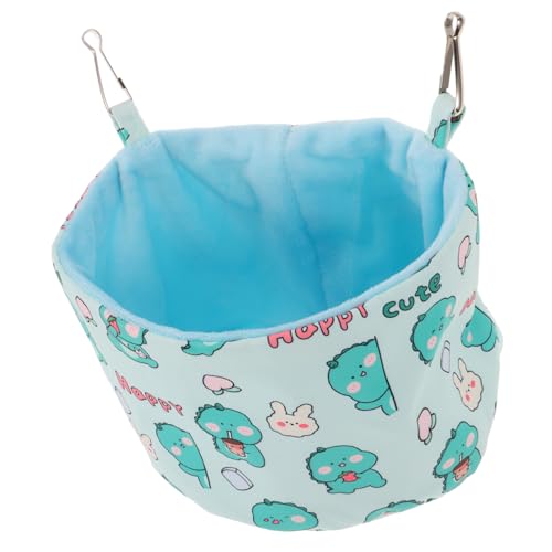 HOLIDYOYO Käfig Hängematte Für Kleintiere Weiche Hängematte Für Hamster Und Chinchillas Platzsparendes Design Atmungsaktiv Und Langlebig von HOLIDYOYO
