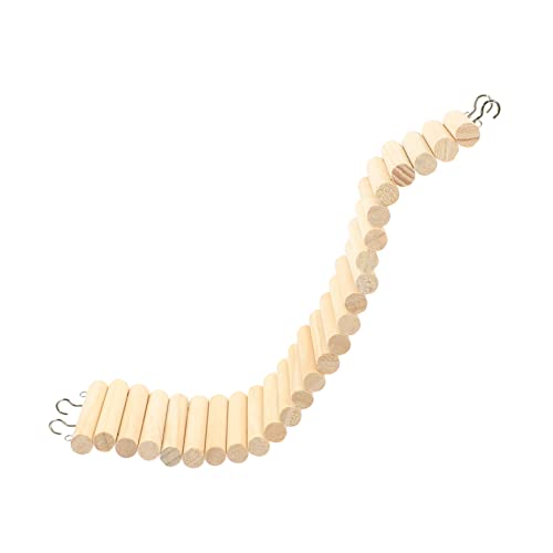 HOLIDYOYO Käfig Spielplatz Für Hamster Und Kleintiere Holzleiter Und Klettergerüst Fördert Aktives Und Sicheres Kauen Für Meerschweinchen HOLIDYOYO Käfig Spielplatz Für Hamster Und Kleintiere Holzleiter Und Klettergerüst Fördert Aktives Und Sicheres Kauen Für Meerschweinchen von HOLIDYOYO