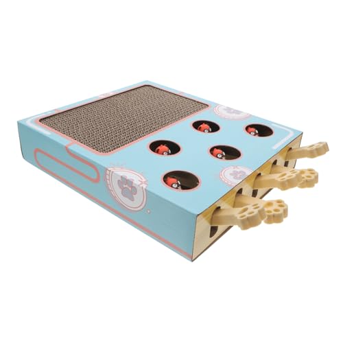 HOLIDYOYO Katzenkratzbrett aus Langlebiger Wellpappe Abnehmbar und Robust Interaktives Kratzspielzeug und Ruhebox für Indoor Katzen und Kätzchen Fördert Krallenpflege und Beschäftigung HOLIDYOYO Katzenkratzbrett aus Langlebiger Wellpappe Abnehmbar und Robust Interaktives Kratzspielzeug und Ruhebox für Indoor Katzen und Kätzchen Fördert Krallenpflege und Beschäftigung von HOLIDYOYO