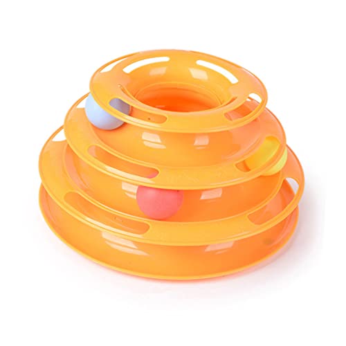 HOLIDYOYO Katzenspielzeug Mit Intelligentes Für Katzen Verrückte Gelb Und Langlebig Unterhaltung Und Zahnreinigung HOLIDYOYO Katzenspielzeug Mit Intelligentes Für Katzen Verrückte Gelb Und Langlebig Unterhaltung Und Zahnreinigung von HOLIDYOYO