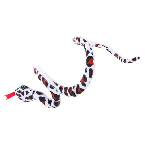 HOLIDYOYO Katzenspielzeug mit Bio Katzenminze Schlangenform Interaktives Kauspielzeug für Kätzchen und Indoor Katzen Leichtes Plüschspielzeug zur Zahnreinigung und Bewegung von HOLIDYOYO
