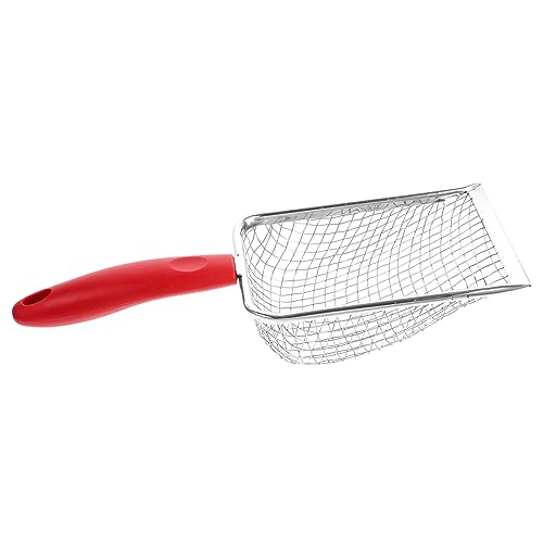 HOLIDYOYO Katzenstreuschaufel mit Langem Griff Feinmaschiges Sieb Wiederverwendbar Robust und Leicht Geeignet für Reptilien und Kleintiere Ergonomisch Geformt für Einfache von HOLIDYOYO