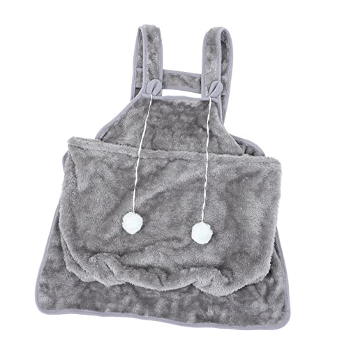 HOLIDYOYO Katzentragetasche Schürze Aus Fleece Gemütliche Halteschürze Für Katzen Praktische Haustierschürze Mit Geräumiger Fronttasche Für Unterwegs HOLIDYOYO Katzentragetasche Schürze Aus Fleece Gemütliche Halteschürze Für Katzen Praktische Haustierschürze Mit Geräumiger Fronttasche Für Unterwegs von HOLIDYOYO