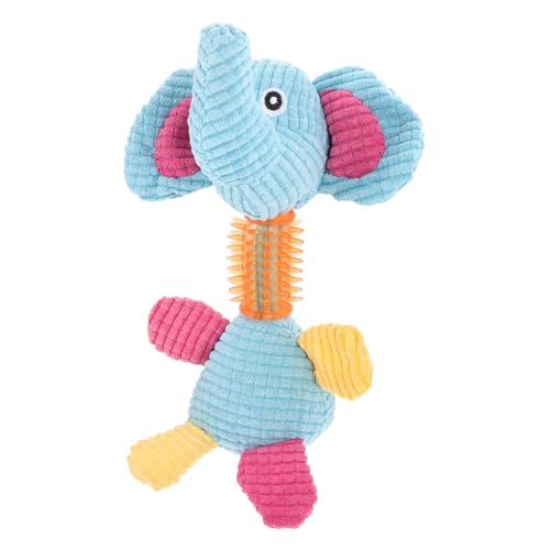 HOLIDYOYO Kleines Plüsch Hundespielzeug mit Cartoon Design Kauspielzeug für Welpen Interaktives Waschbares Kuscheltier für Zahnpflege und Langanhaltenden Spielspaß HOLIDYOYO Kleines Plüsch Hundespielzeug mit Cartoon Design Kauspielzeug für Welpen Interaktives Waschbares Kuscheltier für Zahnpflege und Langanhaltenden Spielspaß von HOLIDYOYO