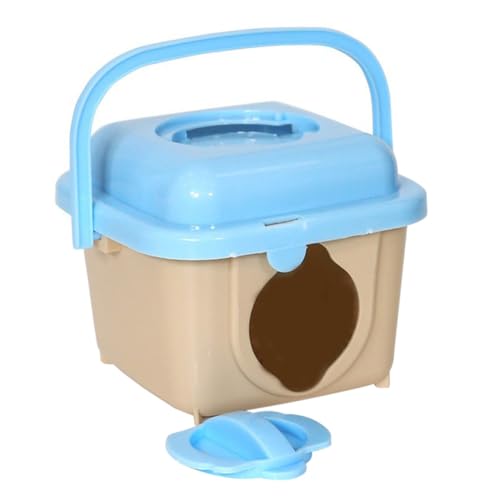 HOLIDYOYO Kleintier Tragetasche Kunststoff Haustierkäfig mit Traggriff Transportabler Hamster Käfig für Meerschweinchen Chinchilla Igel Stabiles Leichtes Reisezubehör für Zufällige Farbe HOLIDYOYO Kleintier Tragetasche Kunststoff Haustierkäfig mit Traggriff Transportabler Hamster Käfig für Meerschweinchen Chinchilla Igel Stabiles Leichtes Reisezubehör für Zufällige Farbe von HOLIDYOYO