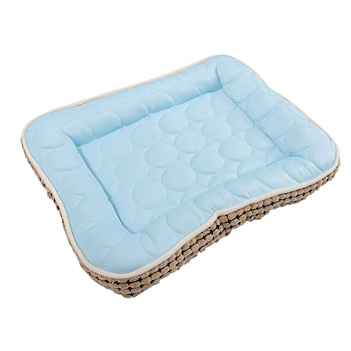 HOLIDYOYO Kühlendes Hundebett Für Atmungsaktive Hundematte Mit Kühlfunktion Für Auto Und Unterwegs Für Katzen von HOLIDYOYO