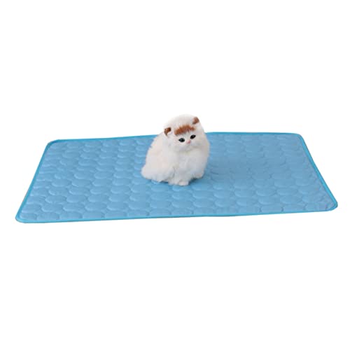 HOLIDYOYO Kühlmatte Für Haustiere Atmungsaktive Sommermatte Für Katzen Waschbar Für Unterwegs Verhindert Überhitzung HOLIDYOYO Kühlmatte Für Haustiere Atmungsaktive Sommermatte Für Katzen Waschbar Für Unterwegs Verhindert Überhitzung von HOLIDYOYO