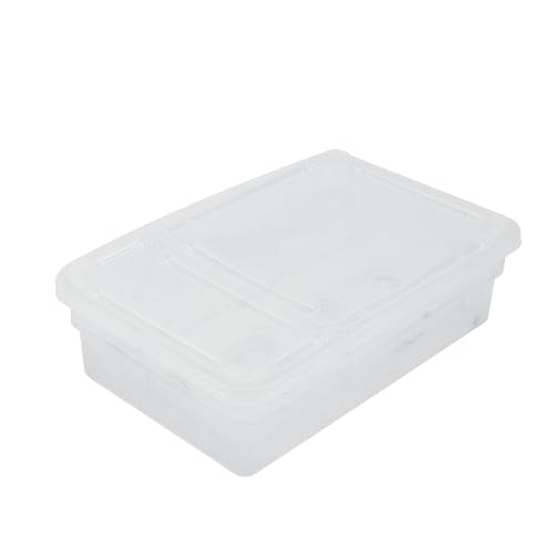HOLIDYOYO Kunststoff Reptil Zuchtbox Mit Fächern Transparente Inkubationsbox Für Schlangen Echsen Und Reptilien Leichtgewichtige Brutstätte Für Sichere Entwicklung von HOLIDYOYO