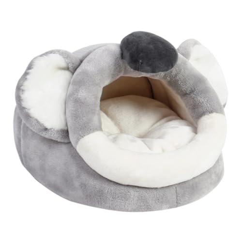 HOLIDYOYO Kuscheliges Haustierbett Für Hamster Und Meerschweinchen Warmes Nest Für Winter Für Kleine Stilvolles Design Zugänglich Und Gemütlich von HOLIDYOYO