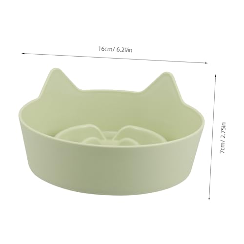 HOLIDYOYO Langsame Futter und Wasserschale für Katzen mit Rutschfester Unterseite Niedlichem Design für Kleine Haustiere Wie Kätzchen und Welpen HOLIDYOYO Langsame Futter und Wasserschale für Katzen mit Rutschfester Unterseite Niedlichem Design für Kleine Haustiere Wie Kätzchen und Welpen von HOLIDYOYO