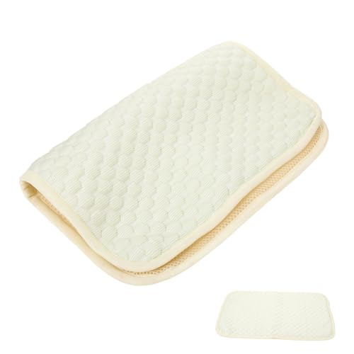 HOLIDYOYO Leichte Faltbare Haustier Kühlmatte aus Atmungsaktivem Material Vielseitige Schlafunterlage für Katzen Kleine Hamster und Kaninchen Ganzjährig Nutzbar als Kühlpad und HOLIDYOYO Leichte Faltbare Haustier Kühlmatte aus Atmungsaktivem Material Vielseitige Schlafunterlage für Katzen Kleine Hamster und Kaninchen Ganzjährig Nutzbar als Kühlpad und von HOLIDYOYO