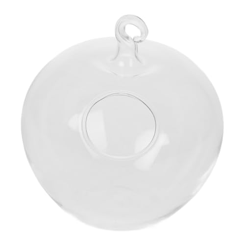 HOLIDYOYO Mikro Landschafts Apfel Aquarium Sukkulenten Terrarium Set Sukkulenten Vase Mit Ständer Desktop Terrarium Ornament Ausstellungsständer DIY Terrarium Set Hängendes Fischglas von HOLIDYOYO