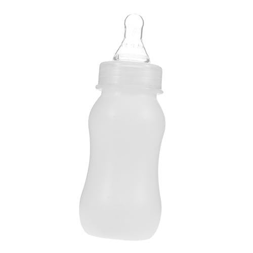 HOLIDYOYO Nuckelflasche Futterautomat Für Kleintiermilch Ziegenmilchfutterautomat Kleiner Futterautomat Milchspender Für Kätzchen Fütterung Für Kleine Tierflaschen Milchflasche Weiß Plastik HOLIDYOYO Nuckelflasche Futterautomat Für Kleintiermilch Ziegenmilchfutterautomat Kleiner Futterautomat Milchspender Für Kätzchen Fütterung Für Kleine Tierflaschen Milchflasche Weiß Plastik von HOLIDYOYO