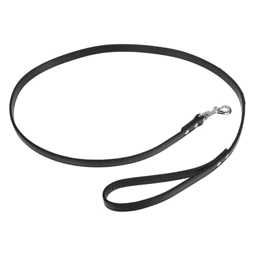 HOLIDYOYO PU Hundeleine mit Strasssteinen Verstellbare Trainingsleine für Katzen Farbenfrohes Design für Joggen Camping und Gartenaktivitäten von HOLIDYOYO