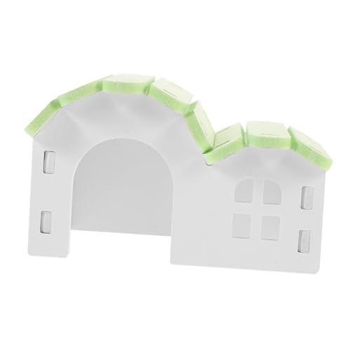 HOLIDYOYO PVC Hamsterhaus Bunt Kleintier Versteck Robust Langlebig Privater Rückzugsort für Zwerghamster Meerschweinchen Spielhaus Zubehör für Käfigspaß und Ruhe von HOLIDYOYO