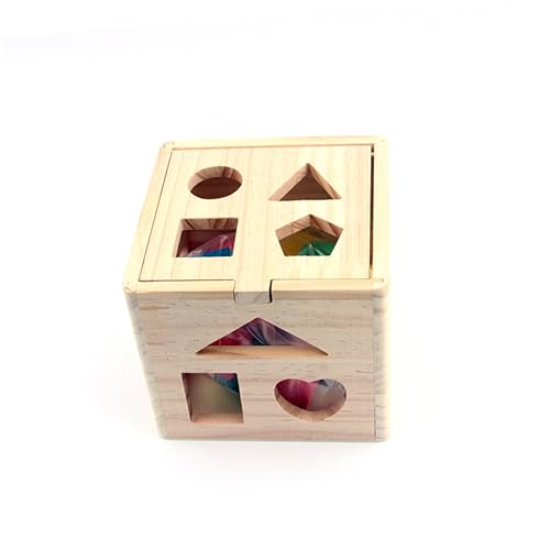 HOLIDYOYO Papageienblock Kreatives Wurfspielzeug Aus Sicherem Material Für Papageien Und Wellensittiche Fördert Spaß Und Bewegung Für Kleine von HOLIDYOYO