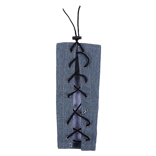 HOLIDYOYO Papageienschultern Schutz Haustier Kratzen Arm Groß Für Klein Vogel Pad Anti Scratch Vogelschützendes Handkissen Baumwolle Blue von HOLIDYOYO