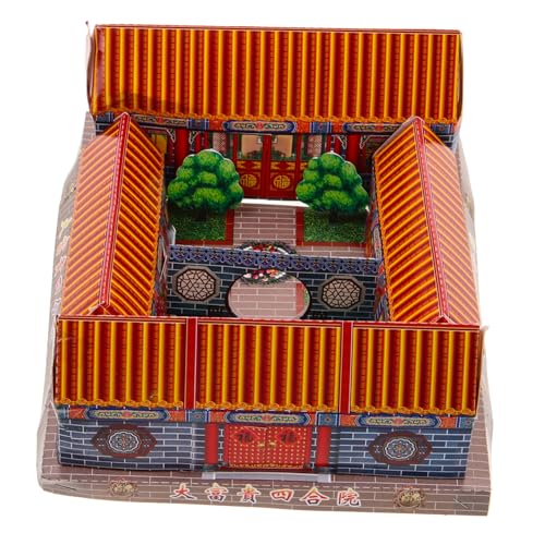 HOLIDYOYO Papiervilla Für Ahnenverehrung Traditionelles Opferhandwerksdekor Aus Papier Modell Für Rollenspiele Ensemble Zur Ahnenverehrung Originelles Dekor Für Festivals Und Beerdigungen HOLIDYOYO Papiervilla Für Ahnenverehrung Traditionelles Opferhandwerksdekor Aus Papier Modell Für Rollenspiele Ensemble Zur Ahnenverehrung Originelles Dekor Für Festivals Und Beerdigungen von HOLIDYOYO