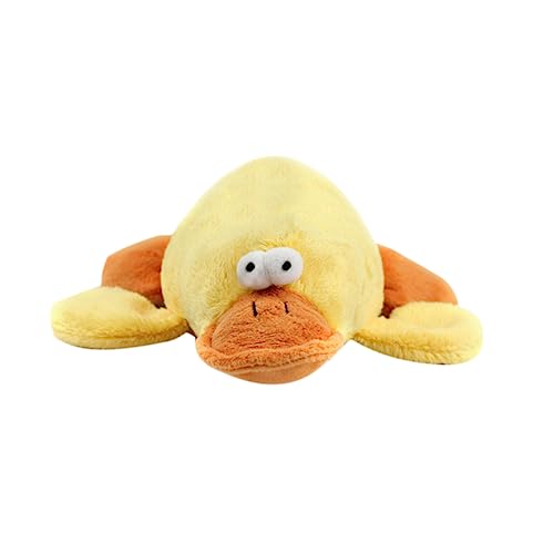 HOLIDYOYO Plüsch Big Mouth Ente Biss Spielzeug Bb Sound Toy Lustige Spielpuppe Kreatives Haustier Spielzeug Für Hund Welpen (Ente) von HOLIDYOYO