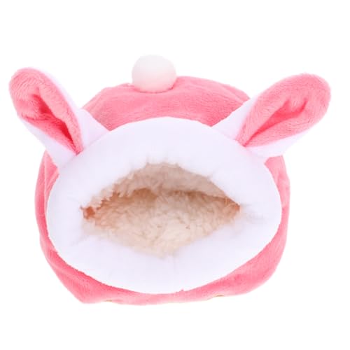 HOLIDYOYO Plüsch Hamsterbett Haustier Schlafhaus Warmes Nest für Kaninchen Meerschweinchen Chinchilla Zwerghamster Innenbereich Kuschelhöhle Zufälliger Stil HOLIDYOYO Plüsch Hamsterbett Haustier Schlafhaus Warmes Nest für Kaninchen Meerschweinchen Chinchilla Zwerghamster Innenbereich Kuschelhöhle Zufälliger Stil von HOLIDYOYO