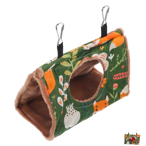 HOLIDYOYO Praktische Vogelhängematte aus Canvas Warmes Dreieckiges Winter Vogelnest für Kleine und Mittelgroße Vögel und Kleintiere Atmungsaktive Kuschelhöhle für Papageien und HOLIDYOYO Praktische Vogelhängematte aus Canvas Warmes Dreieckiges Winter Vogelnest für Kleine und Mittelgroße Vögel und Kleintiere Atmungsaktive Kuschelhöhle für Papageien und von HOLIDYOYO
