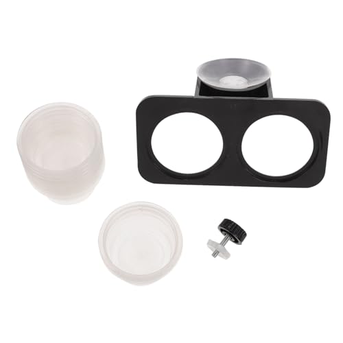 HOLIDYOYO Praktischer Reptilien Futternapf mit Saugnapf Stabile Trink Fressschale für Echsen und Amphibien Langlebiger Kunststoff Einfach zu Befestigen für Terrarien und Baumbewohner HOLIDYOYO Praktischer Reptilien Futternapf mit Saugnapf Stabile Trink Fressschale für Echsen und Amphibien Langlebiger Kunststoff Einfach zu Befestigen für Terrarien und Baumbewohner von HOLIDYOYO