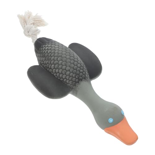 HOLIDYOYO Quietschendes Seil-hundespielzeug, Weiches Latex, Tauziehen-Spielzeug, Lustiges Wildgans-Vogel-förmiges, Interaktives Welpen-kauspielzeug Für Kleine Und Mittelgroße Hunde von HOLIDYOYO