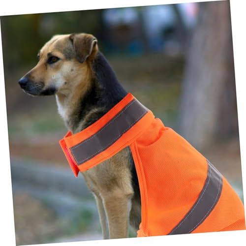 HOLIDYOYO Reflektierende Verstellbare Hundesicherheitsweste aus Atmungsaktivem Material Fluoreszierend Orange für Jogging und Outdoor S Erhöhte Sichtbarkeit und HOLIDYOYO Reflektierende Verstellbare Hundesicherheitsweste aus Atmungsaktivem Material Fluoreszierend Orange für Jogging und Outdoor S Erhöhte Sichtbarkeit und von HOLIDYOYO