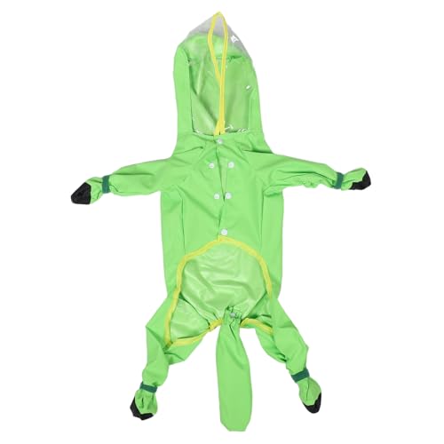 HOLIDYOYO Regenmantel Für Kleine Und Mittelgroße Hunde, Komplett Wasserdicht, Hundekleidung, Haustier-Poncho Mit Kapuze, Bequem Und Verstellbar Für Regnerische Tage Im Freien HOLIDYOYO Regenmantel Für Kleine Und Mittelgroße Hunde, Komplett Wasserdicht, Hundekleidung, Haustier-Poncho Mit Kapuze, Bequem Und Verstellbar Für Regnerische Tage Im Freien von HOLIDYOYO
