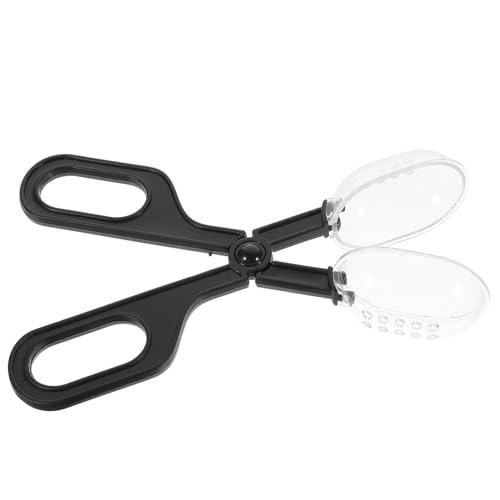 HOLIDYOYO Reptilien Futterzange Transparent Kunststoff Clip Futterpinzette für Terrarien Futteraufnahme bei Eidechsen und Reptilien Robust Schonend Vielseitig für Fütterung und Umsetzen von HOLIDYOYO